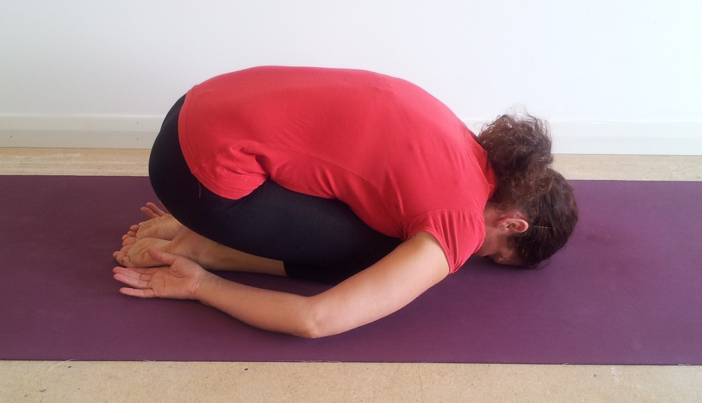 Balasana child's pose